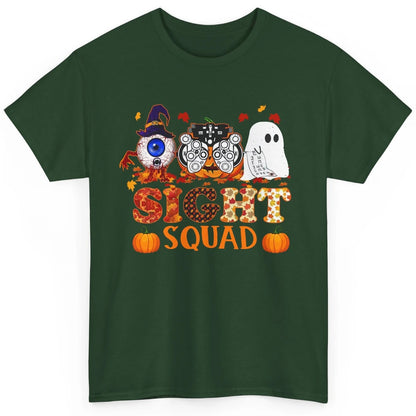 Optometrist Halloween Sight Squad Witch Pumpkin Optician Classic Unisex T-Shirt
