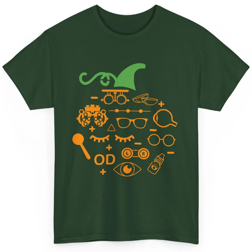 Optometry Glasses Pumpkin Halloween Optometrist Optician Classic Unisex T-Shirt