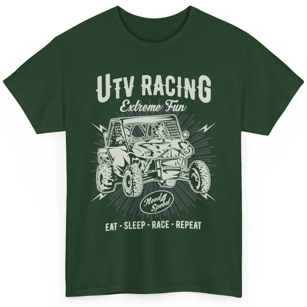 Retro Fun UTV Racing Limit Mud Riding Dirt SXS Rider Offroad Classic Unisex T-Shirt