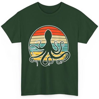 Retro Octopus Kraken Ocean Sea Creature Pirate Vintage Humor Classic Unisex T-Shirt