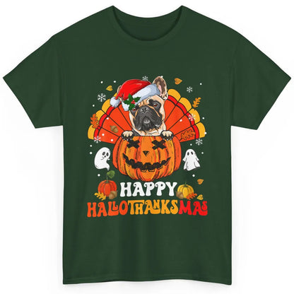 Mummy French Bulldog Dog Witch Happy Halloween Spooky Season Classic Unisex T-Shirt
