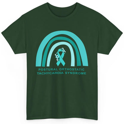 POTS Postural Orthostatic Tachycardia Syndrome Turquoise Classic Unisex T-Shirt
