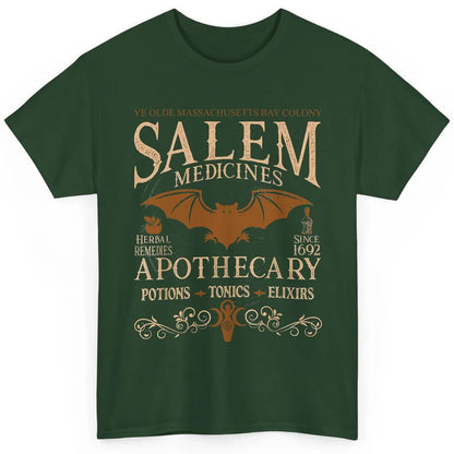 Retro Salem Apothecary Halloween Night Salem Witches 1692 Classic Unisex T-Shirt