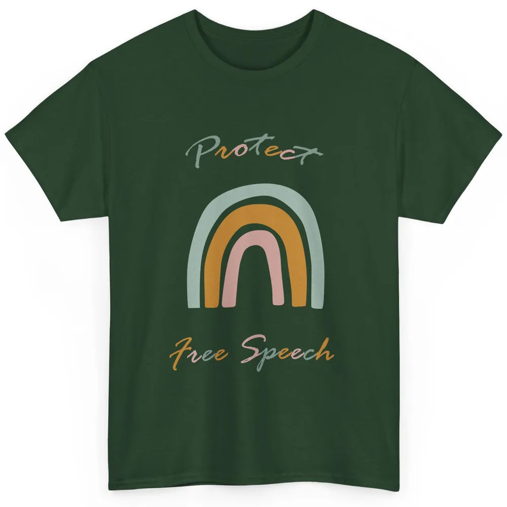 Political Protect Free Speech - Free Speech For Everyone Classic Unisex T-Shirt