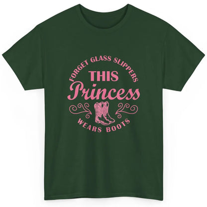 Princess Cowboy Boots Western Country Cowgirl Girls Rodeo Classic Unisex T-Shirt