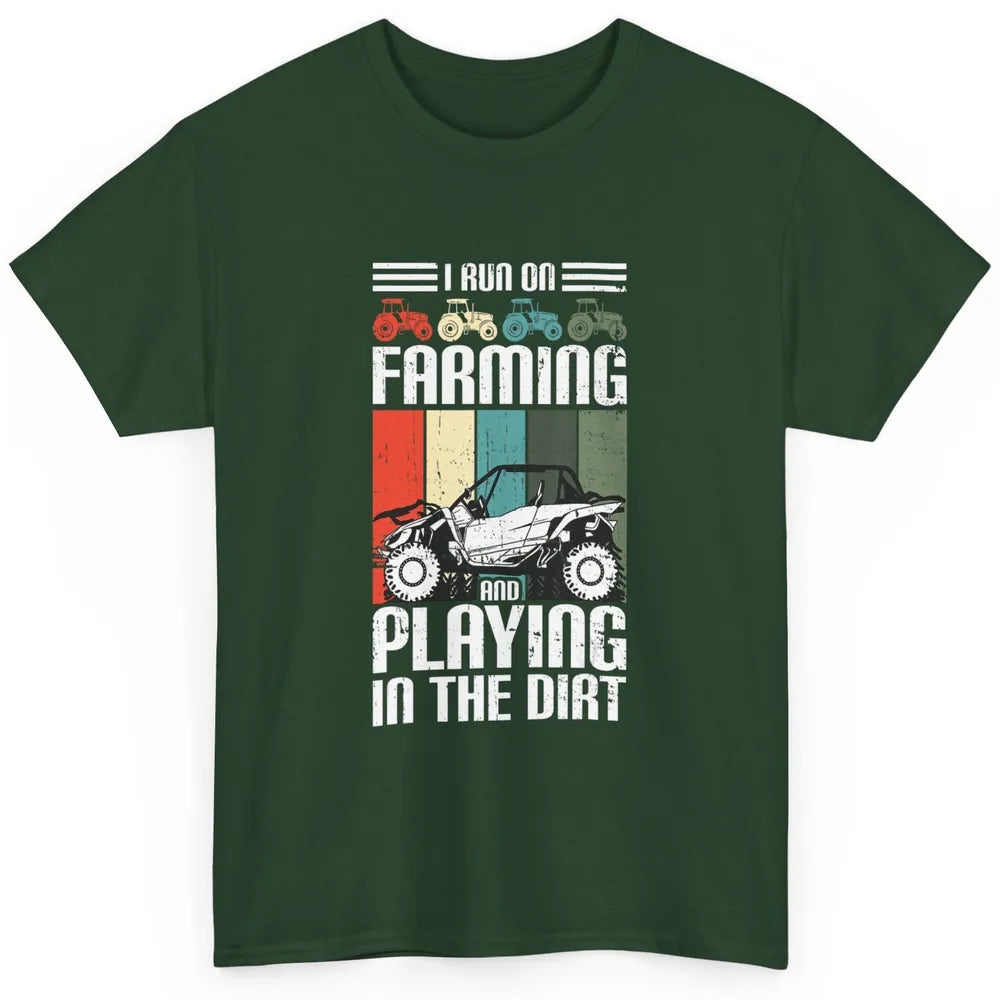 Retro Play In Dirt UTV Mud Riding Dirty SXS Rider Offroad Classic Unisex T-Shirt
