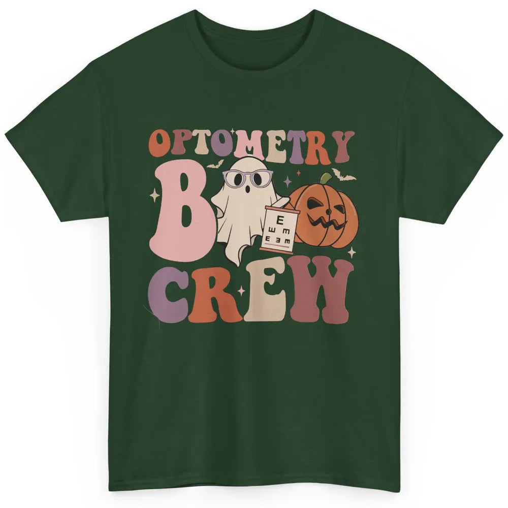Optometry Boo Crew Halloween Ophthalmic Tech Optometrist Classic Unisex T-Shirt