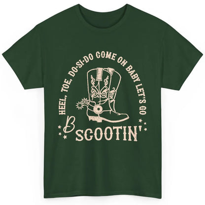 Retro Cowboy Come On Boot Scootin' Boogie Western Country Classic Unisex T-Shirt