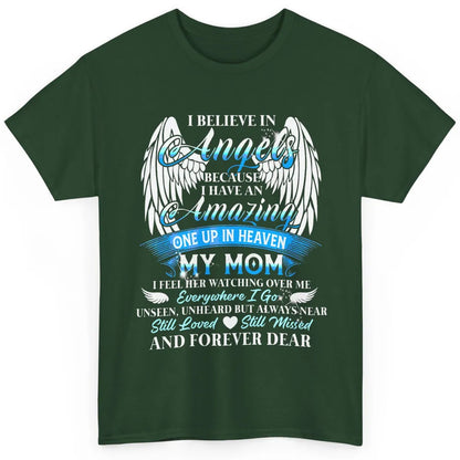 My Mom In Heaven Angel Wings Mother Memories Forever Love Classic Unisex T-Shirt