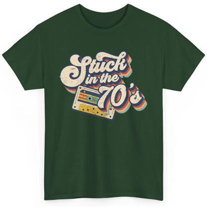 Retro Made In The 70s Stuck In The 70's 1970s Birthday Day Classic Unisex T-Shirt