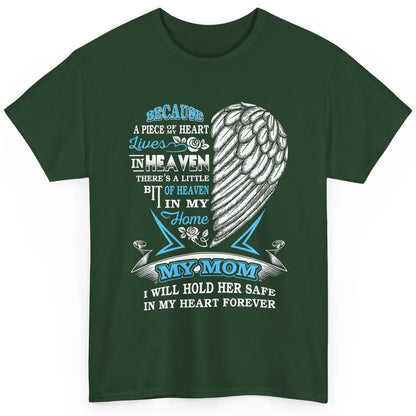 My Mom In Heaven Angel Wings Mother In Memories My Guardian Classic Unisex T-Shirt