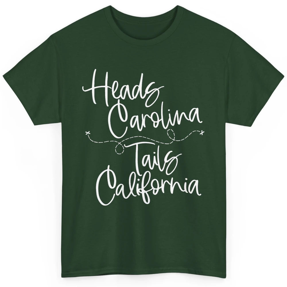 Retro 90s Heads Carolina Tail California Beach Summer Travel Classic Unisex T-Shirt