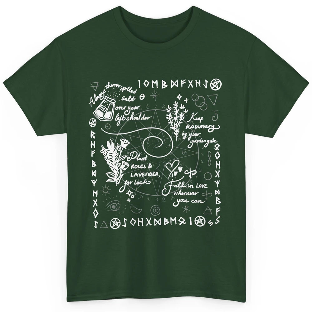 Practical Magic Gardening Card Gardeners Plant Lovers Gift Classic Unisex T-Shirt