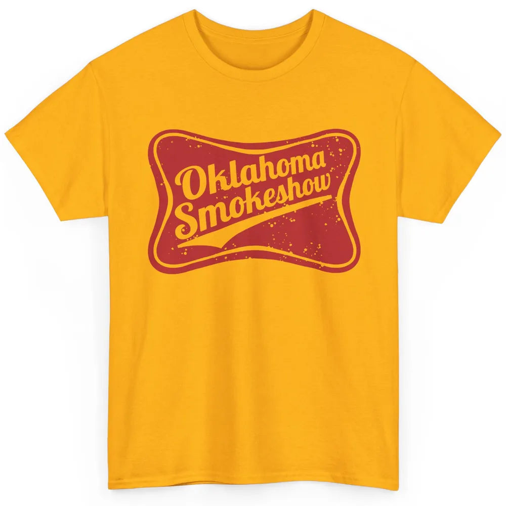 Retro Cowgirl Oklahoma Smokeshow Small Town Western Country Classic Unisex T-Shirt