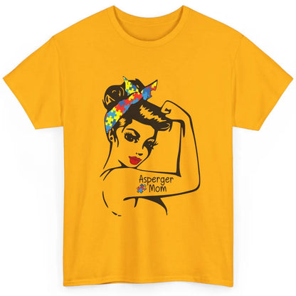 Proud Asperger Autism Mom Strong Woman Autism Awareness Classic Unisex T-Shirt