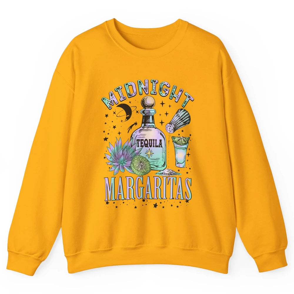 Midnight Tequila Margaritas Lime Tequila Drink Magic Witches Unisex Crewneck Sweatshirt