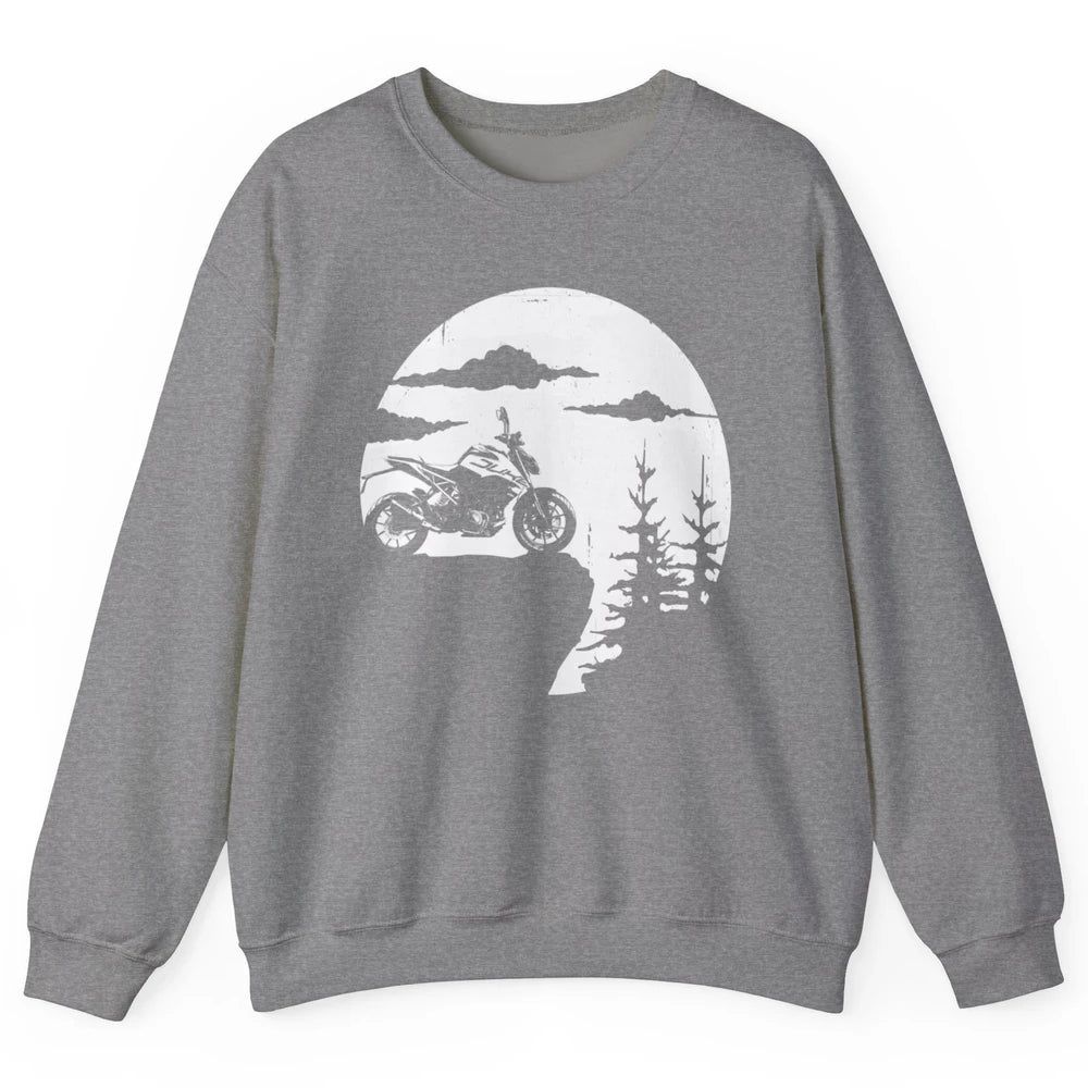 Retro Offroad KTM Motorcycle Cool Adventure Biker Motorbike Unisex Crewneck Sweatshirt