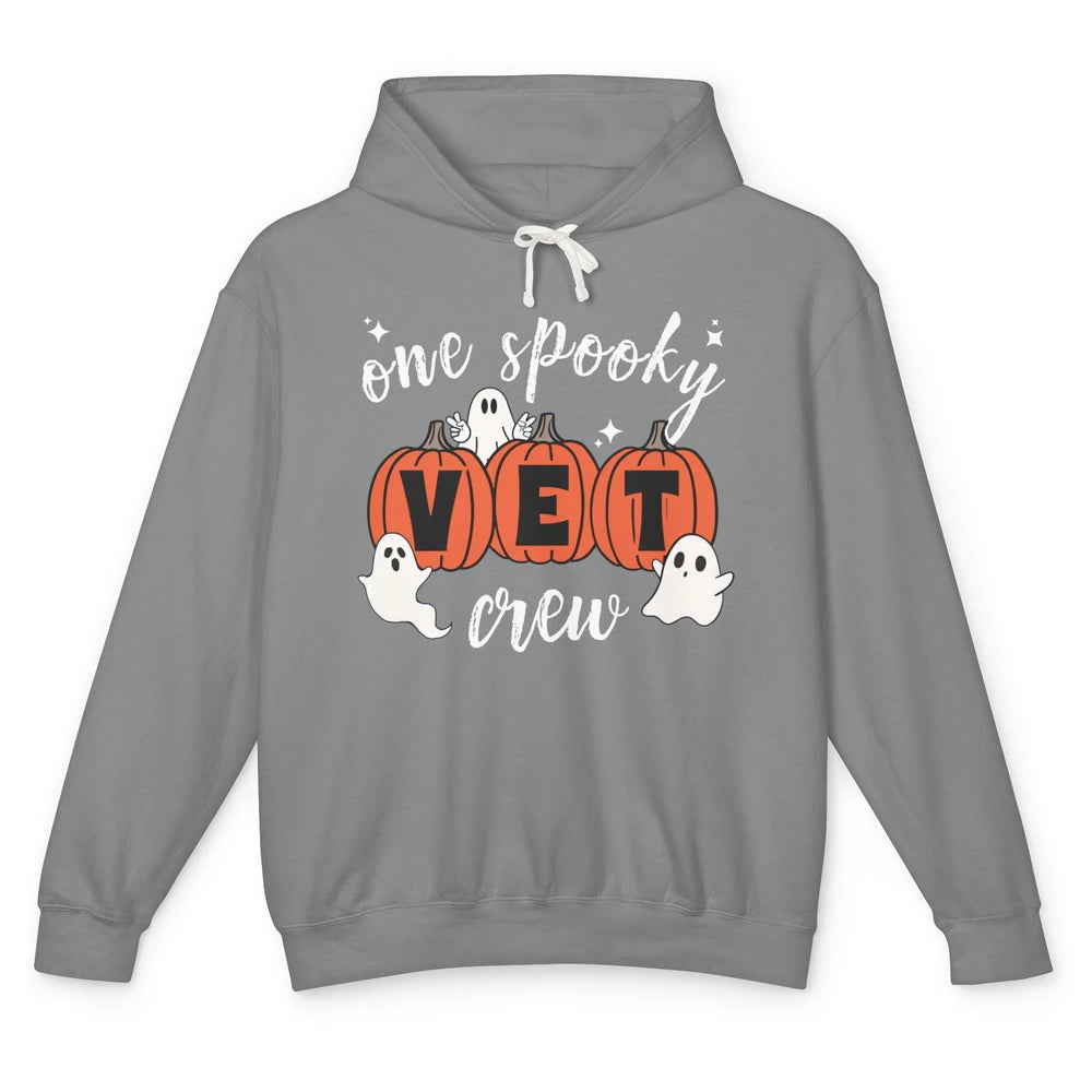 One Spooky Veterinarian Vet Squad Halloween Vet Tech Nurse Unisex Lightweight Hoodie