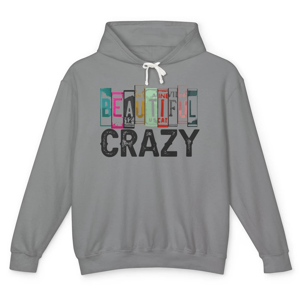 Retro Cowgirl Beautiful Crazy Western Country Cowgirl Unisex Lightweight Hoodie