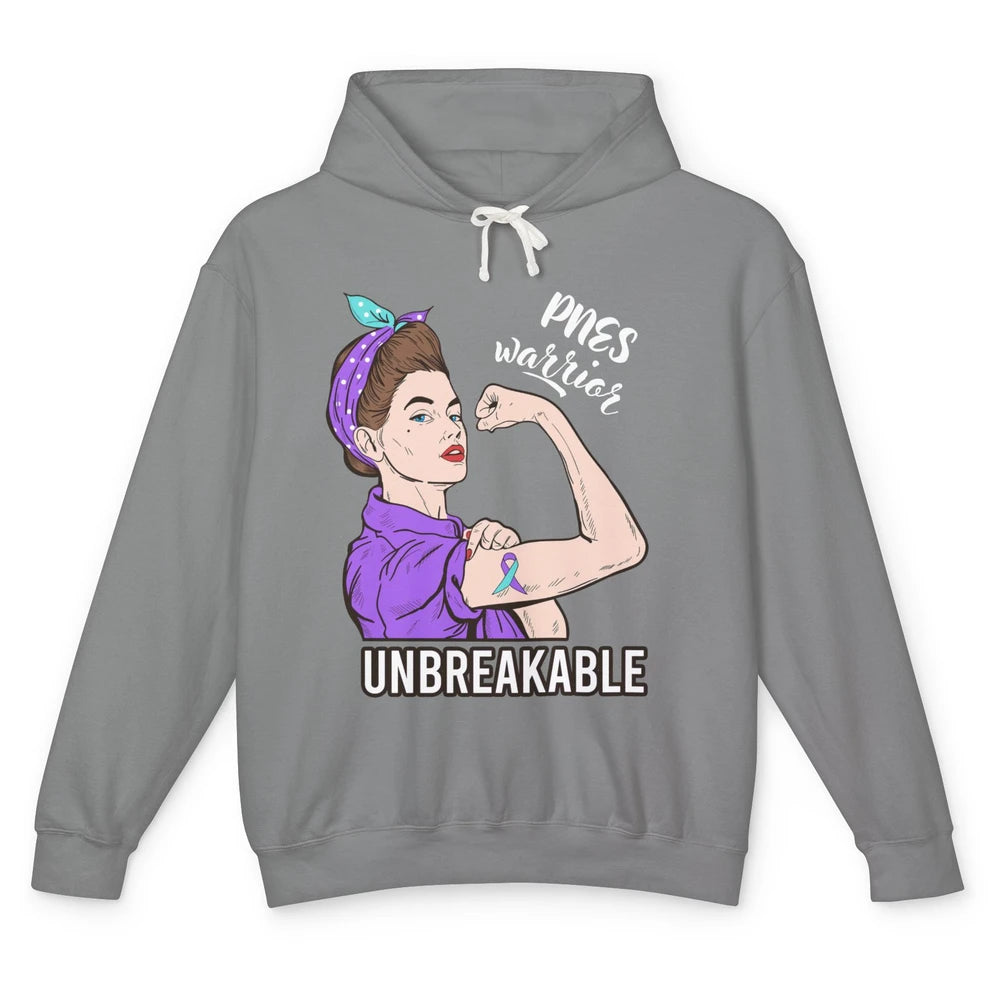 Psychogenic Non-epileptic Seizures Strong Woman Unbreakable Unisex Lightweight Hoodie
