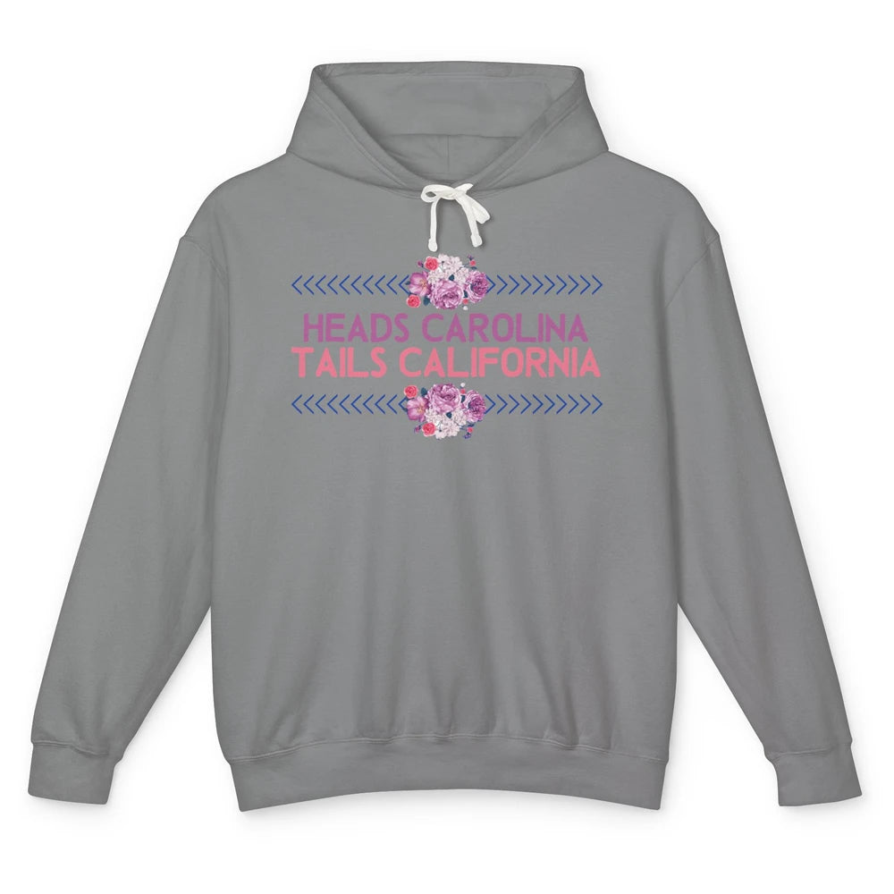 Retro Heads Carolina Tails California Western Summer Holiday Unisex Lightweight Hoodie