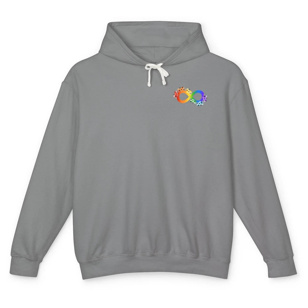 Neurodiversity Autism Spectrum Disorder Awareness Infinity Unisex Lightweight Hoodie