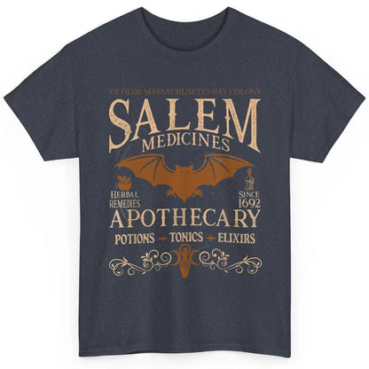 Retro Salem Apothecary Halloween Night Salem Witches 1692 Classic Unisex T-Shirt