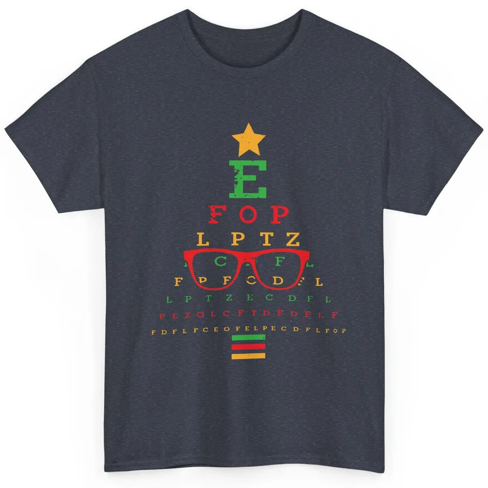 Optometrist Christmas Tree Optometry Symbols Optician Gift Classic Unisex T-Shirt