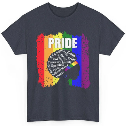 Proud Afro Girl Gay Pride Month Equality Classic Unisex T-Shirt