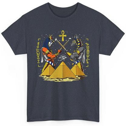 Retro Ancient Egyptian God Anubis Egypt Horus Archaeology Classic Unisex T-Shirt