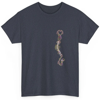 Minimalist Phlebotomist Heart Vein Nurse Phlebotomy Women Classic Unisex T-Shirt