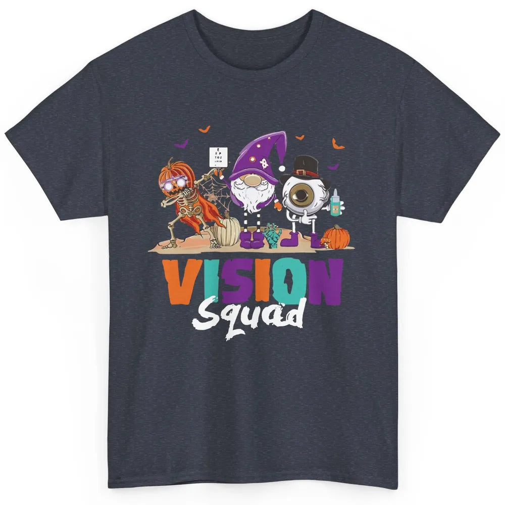 Optometrist Halloween Vision Squad Gnome Pumpkin Optician Classic Unisex T-Shirt