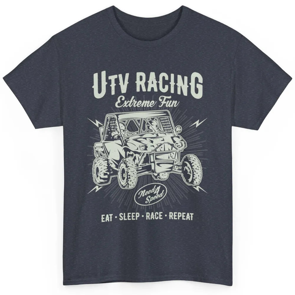 Retro Fun UTV Racing Limit Mud Riding Dirt SXS Rider Offroad Classic Unisex T-Shirt