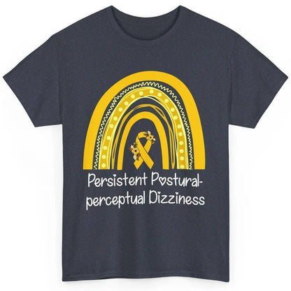 Persistent Postural-perceptual Dizziness PPPD Yellow Rainbow Classic Unisex T-Shirt