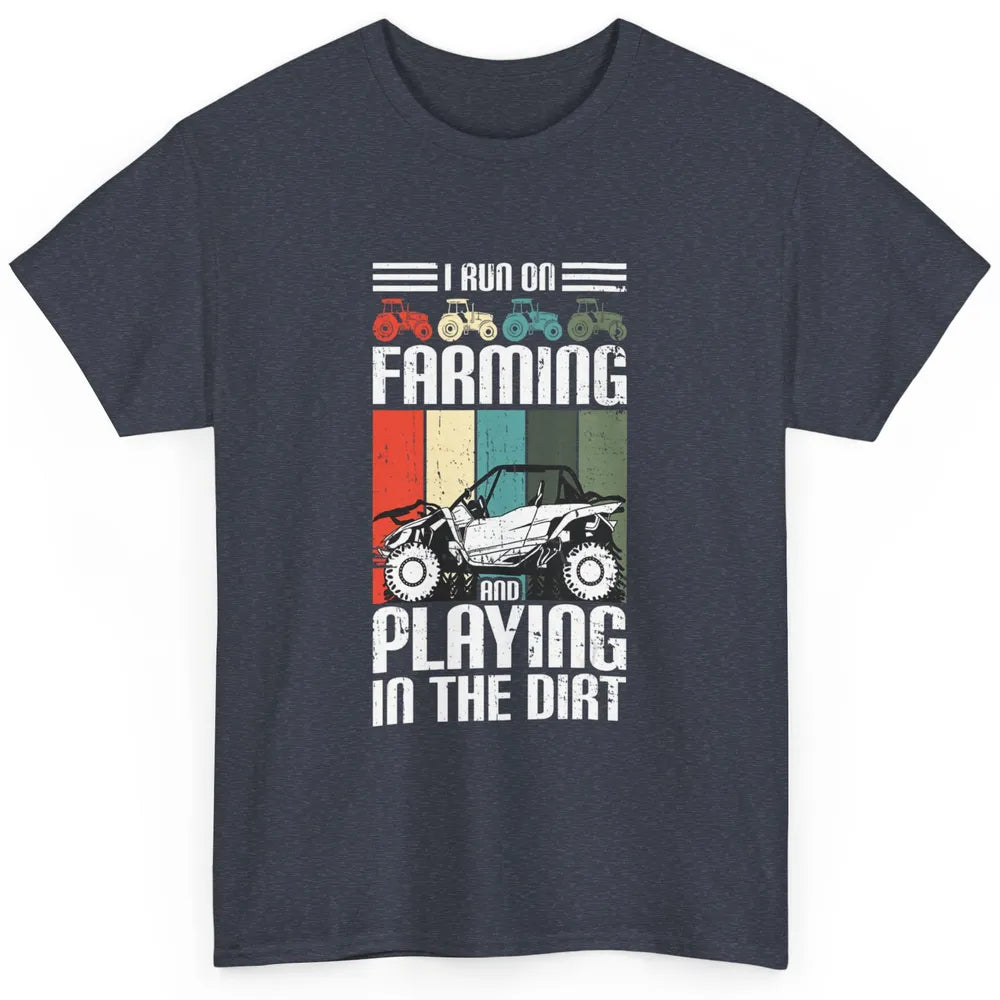Retro Play In Dirt UTV Mud Riding Dirty SXS Rider Offroad Classic Unisex T-Shirt