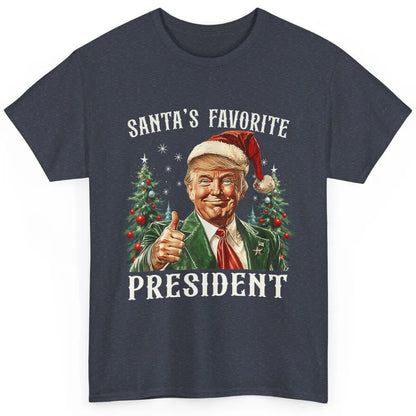 Funny Donald Trump Christmas Santa Favorite President Xmas Classic Unisex T-Shirt