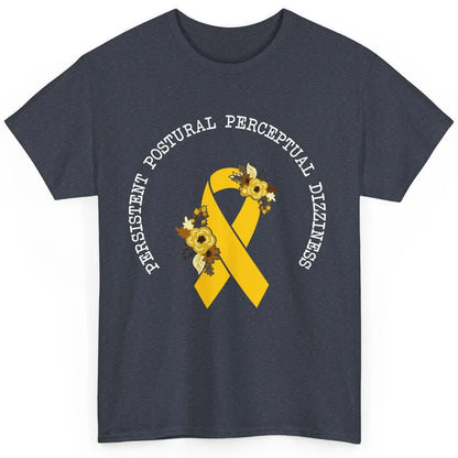 Persistent Postural-perceptual Dizziness PPPD Yellow Ribbon Classic Unisex T-Shirt