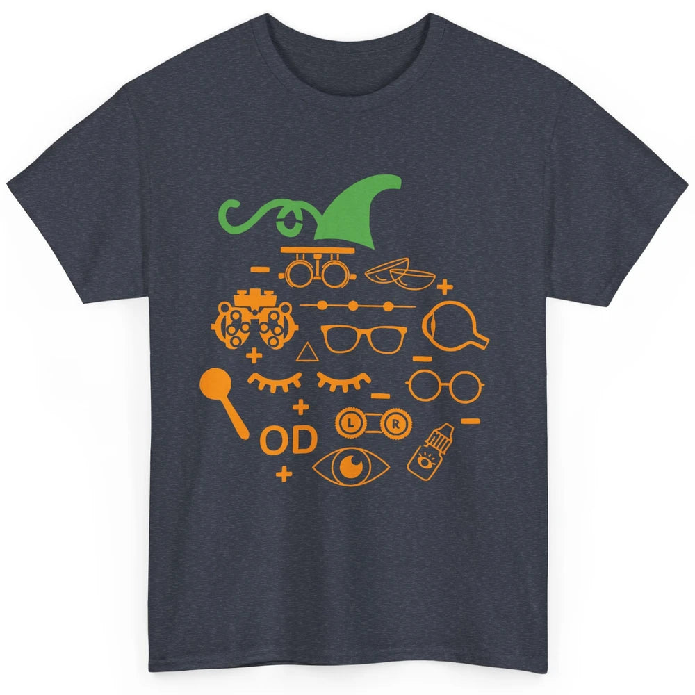 Optometry Glasses Pumpkin Halloween Optometrist Optician Classic Unisex T-Shirt