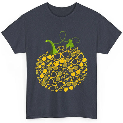 Pumpkin Glasses Optometry Optician Halloween Spooky Season Classic Unisex T-Shirt