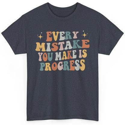 Personal Growth Mindset Therapist Mental Health Retro Boho Classic Unisex T-Shirt