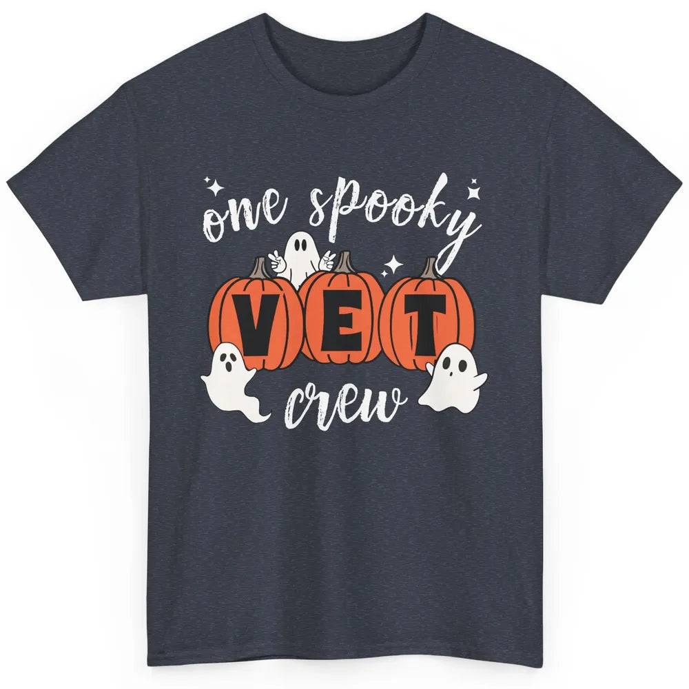 One Spooky Veterinarian Vet Squad Halloween Vet Tech Nurse Classic Unisex T-Shirt