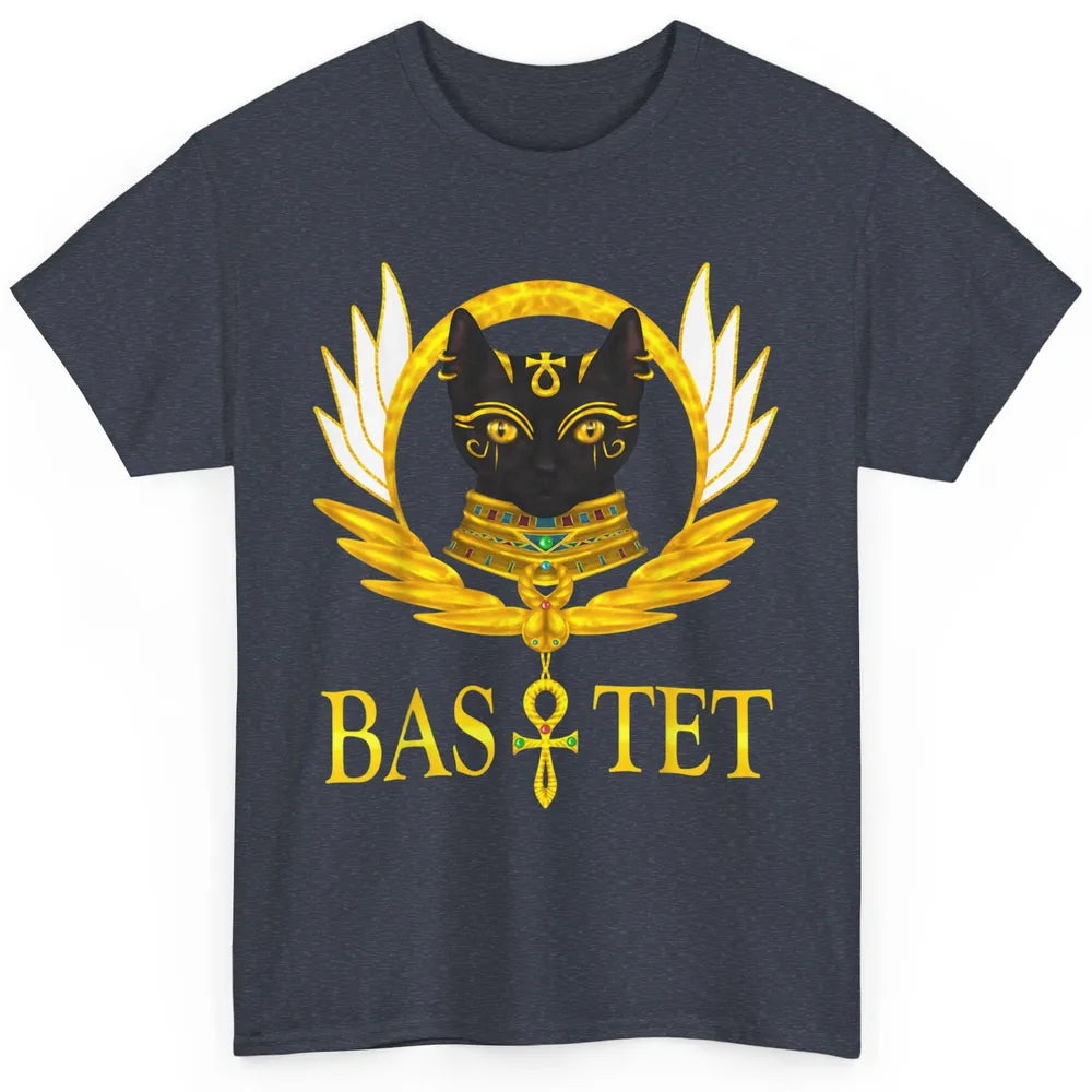 Retro Ancient Egyptian Cat Egypt Goddess Bastet Wings Horus Classic Unisex T-Shirt