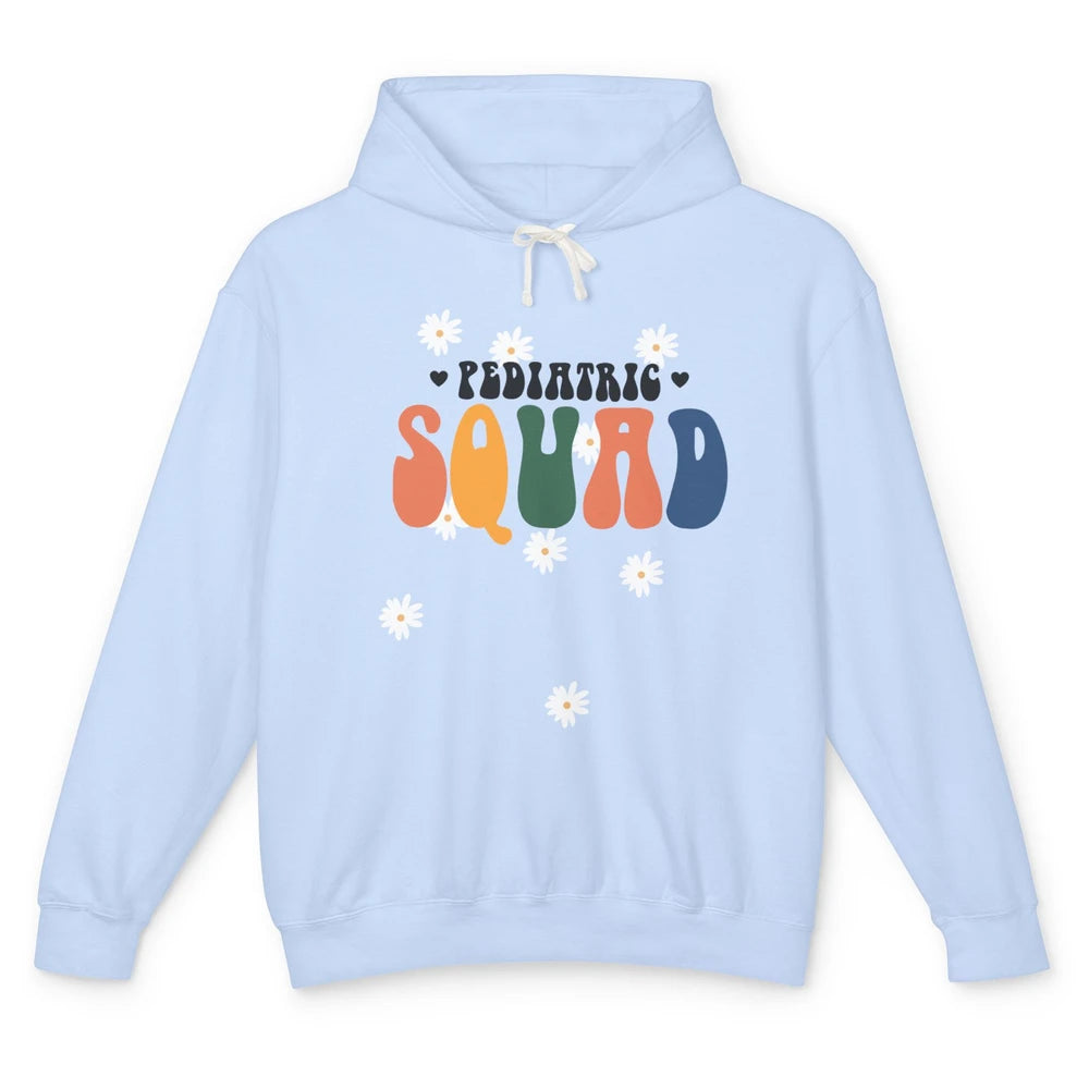 Pediatric Squad Peds Nurse Pediatric Physical Nursing School Unisex Lightweight Hoodie