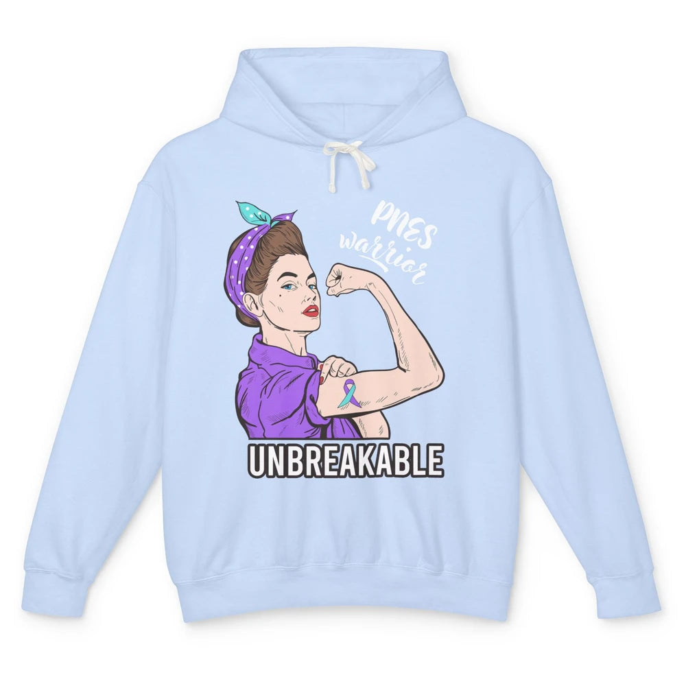 Psychogenic Non-epileptic Seizures Strong Woman Unbreakable Unisex Lightweight Hoodie