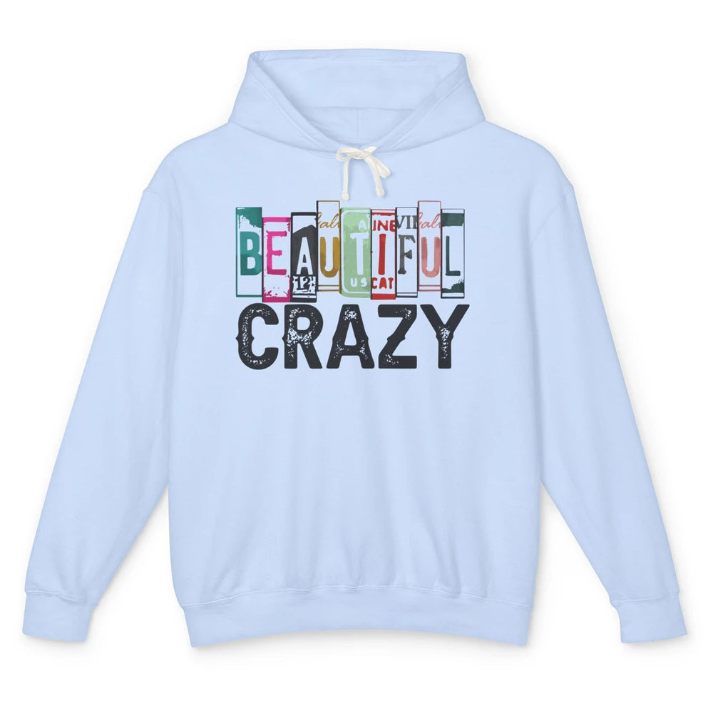 Retro Cowgirl Beautiful Crazy Western Country Cowgirl Unisex Lightweight Hoodie