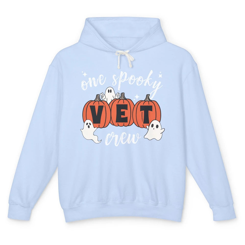 One Spooky Veterinarian Vet Squad Halloween Vet Tech Nurse Unisex Lightweight Hoodie