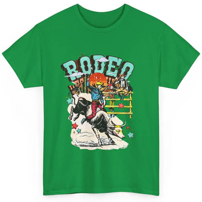 Retro Cowboy Horsing Rodeo Dad Bull Racing Western Country Classic Unisex T-Shirt