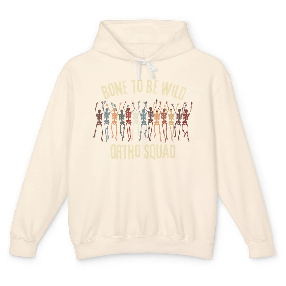 Ortho Squad Orthopedic Nurse Skeleton Nursing Appreciation Unisex Lightweight Hoodie