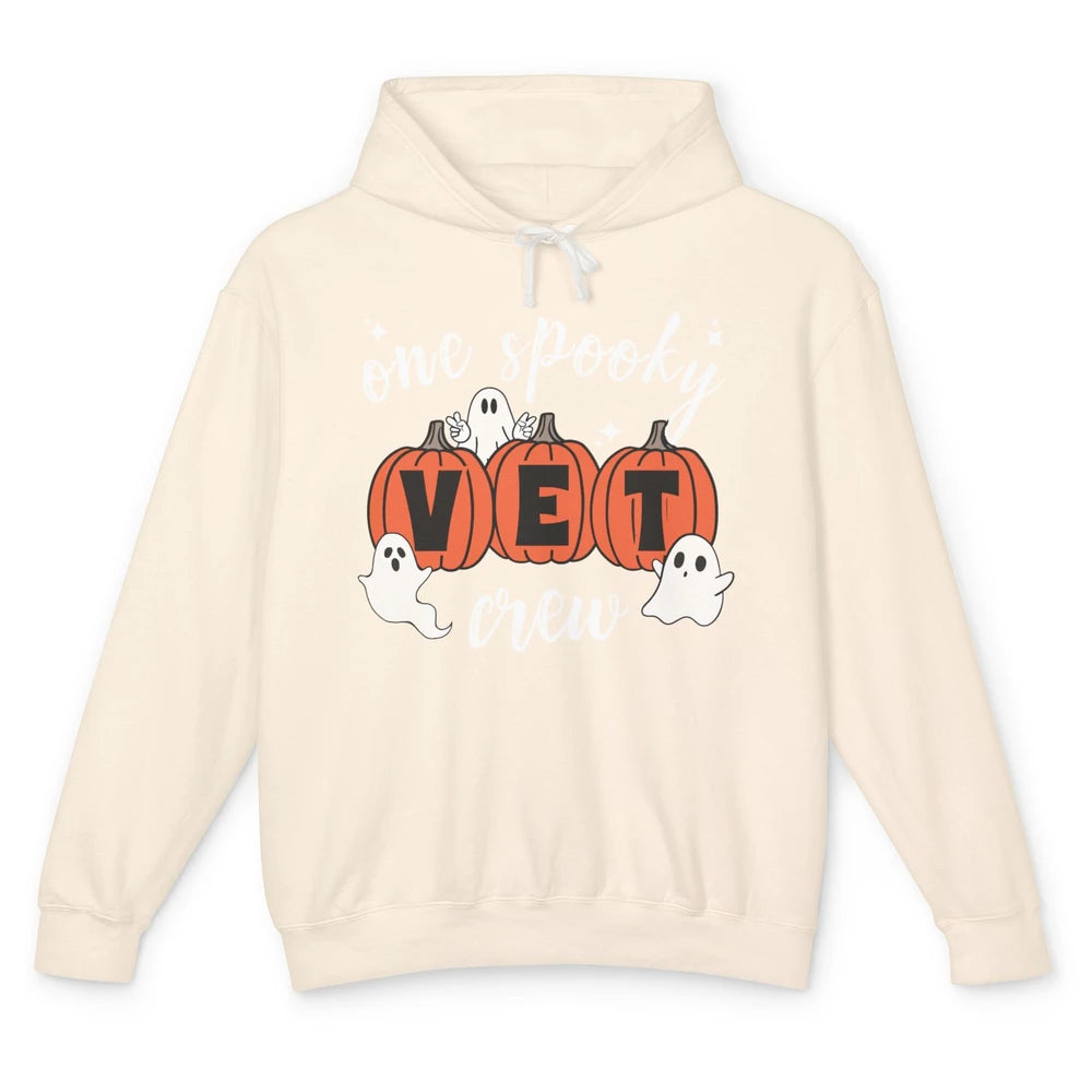 One Spooky Veterinarian Vet Squad Halloween Vet Tech Nurse Unisex Lightweight Hoodie