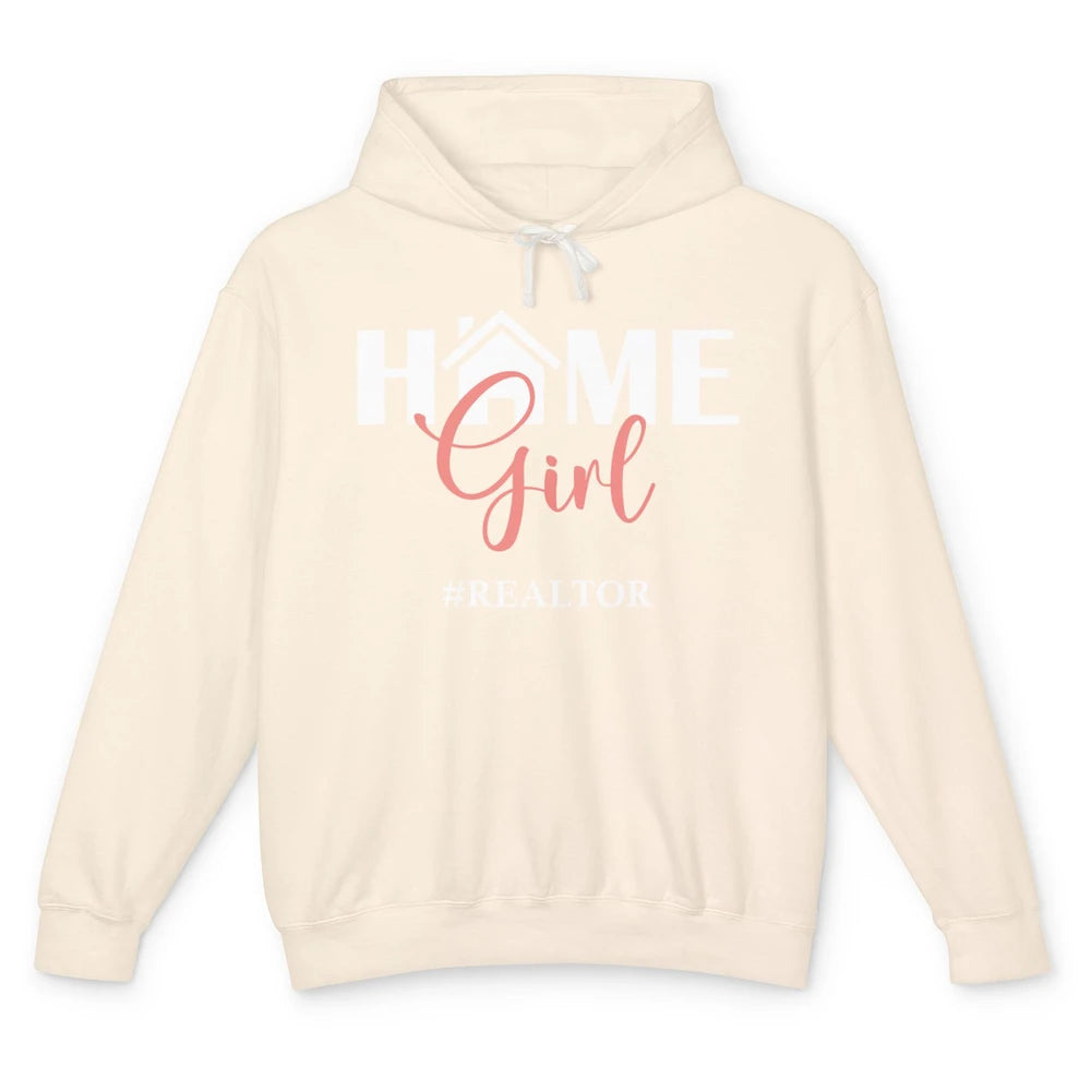 Realtor I'm Your Home Girl Real Estate Housing Investment Unisex Lightweight Hoodie